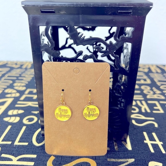 Halloween Earrings - Happy Halloween - Picture 1 of 3